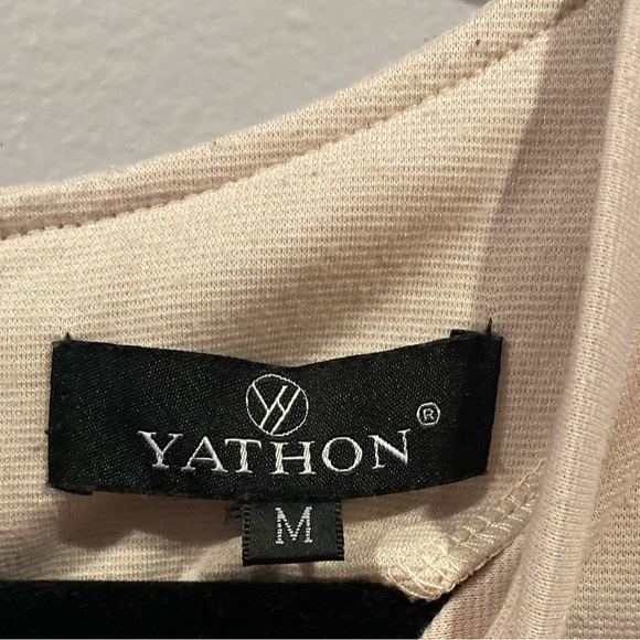 MEDIUM YATHON Vintage Floral Flared A-Line Swing Casual Party Dresses with Pocke - Picture 3 of 4